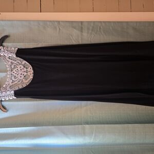 Elegant Black Lace Dress